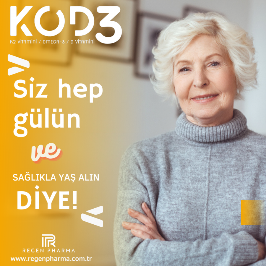 KOD3 (K2 Vitamini, Omega-3 ve D Vitamini İçeren Takviye Edici Gıda)